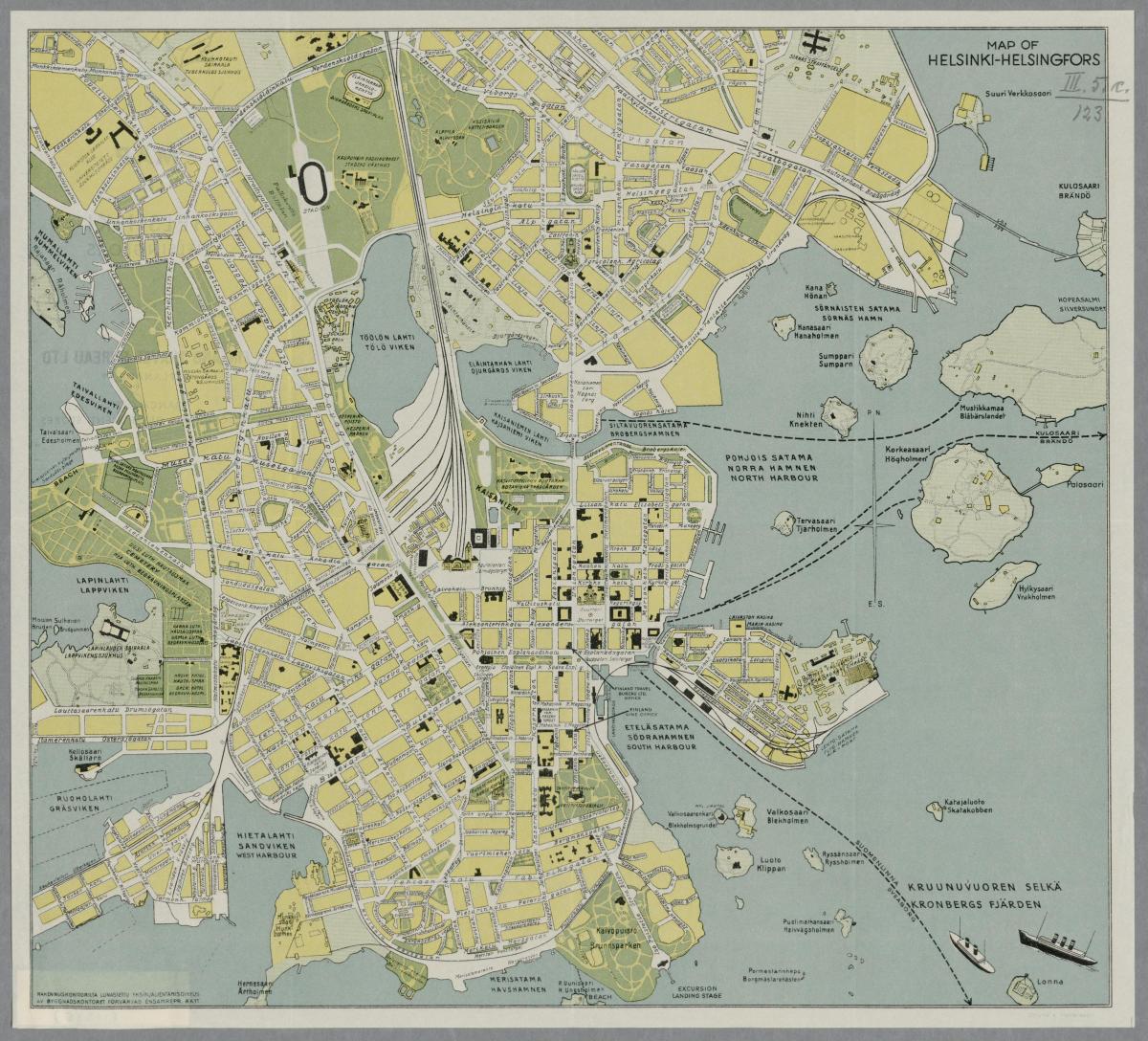 Helsinki historical map